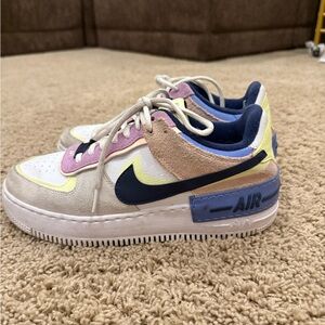 Nike Air force 1 with Pastel Accents